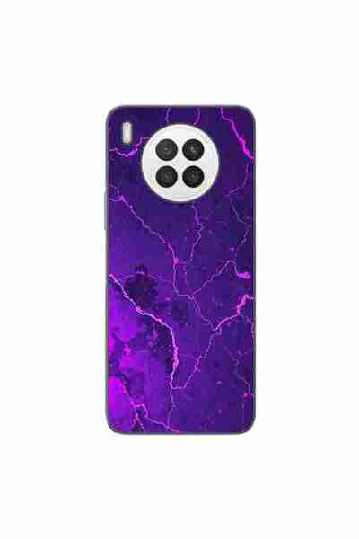OEM Θήκη συμβατή με Huawei Nova 8i από σιλικόνη gel TPU με σχέδιο μάρμαρο που...
