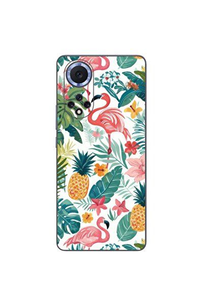 OEM Θήκη συμβατή με Huawei Nova 9, από σιλικόνη gel TPU, με τροπικό σχέδιο.