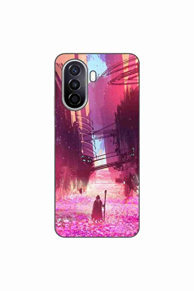 OEM Θήκη συμβατή με Huawei Nova Y70 από σιλικόνη gel TPU με σχέδιο Μάγου Φαντ...