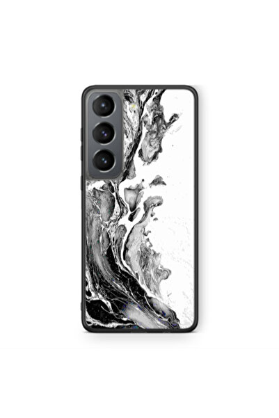 Other Samsung S21 Marble River Black Glossy Θήκη
