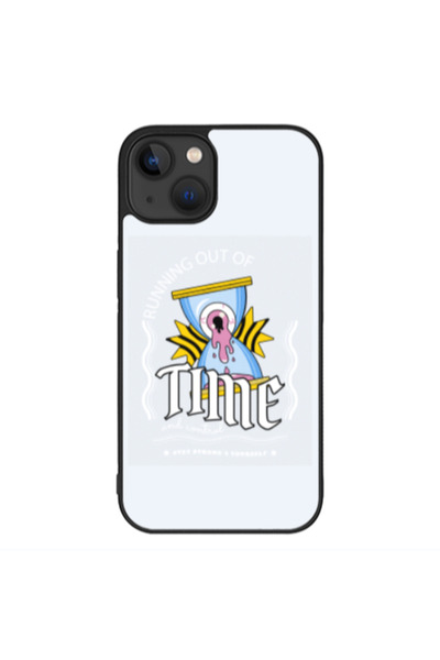 Other Apple iPhone 13 Mini Running out of time Black Glossy Θήκη