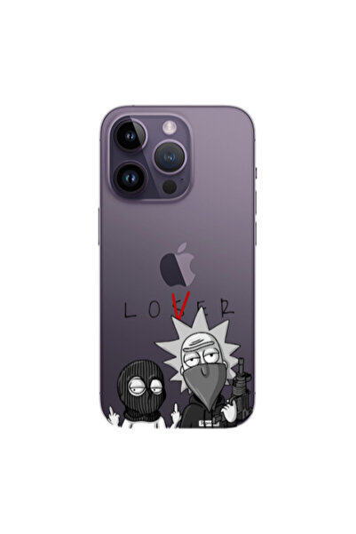 Other Apple iPhone 14 Pro Max Rick Loser Transparent Silicone TPU Θήκη