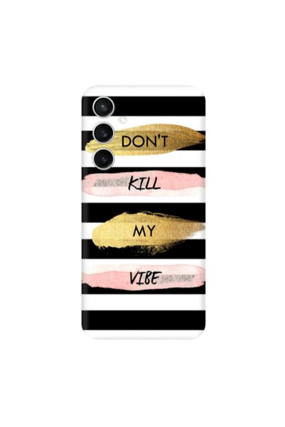 Other Samsung S24 Plus Kill my vibe Transparent Silicone TPU Θήκη