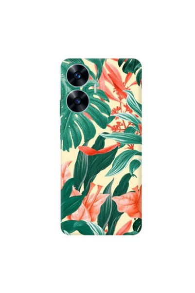 Other Realme C55 Tropic Laves Transparent Silicone TPU Θήκη