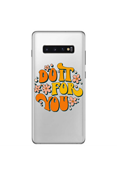 Other Samsung S10 Plus Do it For You Transparent Silicone TPU Θήκη