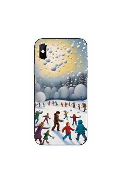 OEM Husa compatibila cu Apple iPhone XS Max Silicon Gel Tpu Model Copii la Jo...