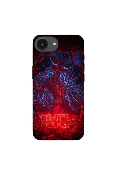 OEM Θήκη συμβατή με Apple iPhone 16e Σιλικόνης Τζελ TPU Μοντέλο Stranger Thin...