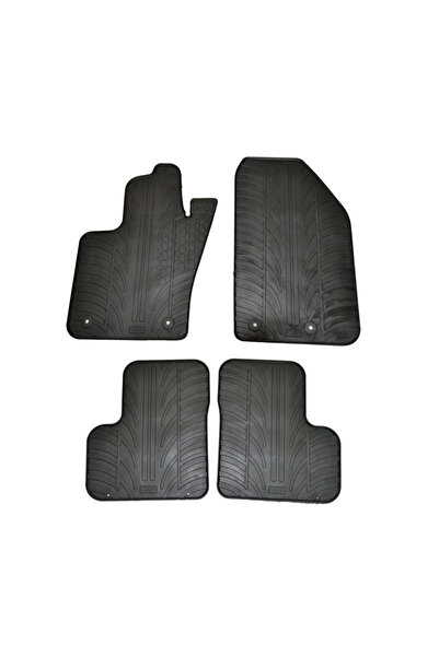 Gledring Set covorase auto din cauciuc Fiat 500X 02.2015-, Jeep Renegade 02.2...