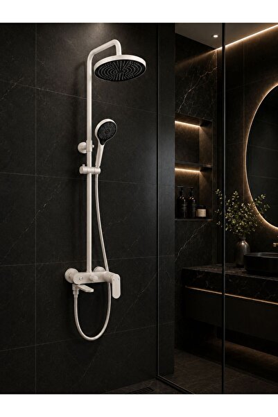 Radinavico Shower column, faucet included, brass