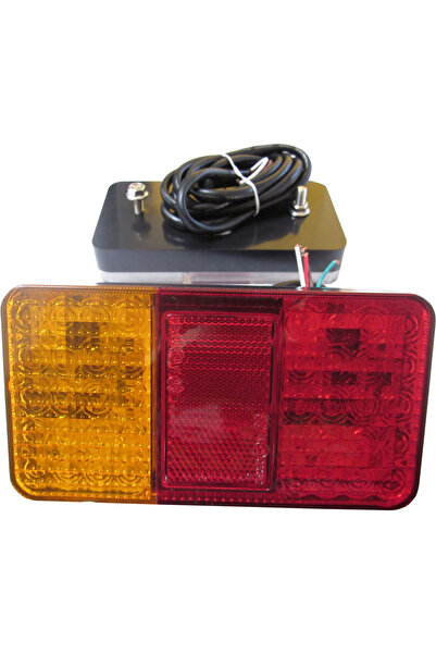 REALPARTS Lampa auto BestAutoVest pentru remorca cu 40 leduri, cu 3 functii s...