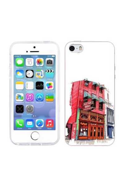 OEM Θήκη συμβατή με Apple iPhone 5S, iPhone 5, από σιλικόνη gel TPU, μοντέλο ...