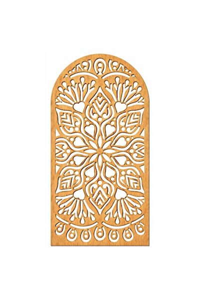 OEM Panou decorativ din MDF, model Mandala, lemn, 180x100 cm, 18 mm