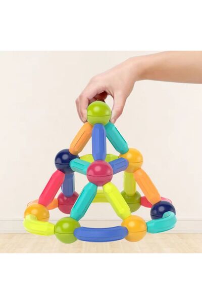 Generic Magnetic Building Block Set for Kids – 42 Pieces