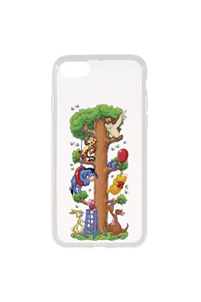 OEM Калъф, съвместим с Apple iPhone 7, iPhone 8, iPhone SE 2020, прозрачен, с...