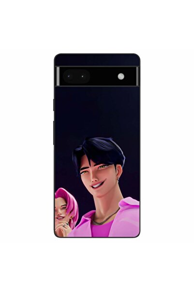 OEM Θήκη συμβατή με Google Pixel 6A Σιλικόνης Gel TPU με σχέδιο KPop Demon Hu...