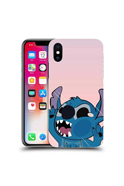 OEM Husa compatibila cu Apple iPhone XS Silicon Gel Tpu Model Stitch