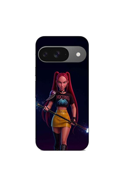 OEM Husa compatibila cu Google Pixel 9 Pro Silicon Gel Tpu Model KPop Demon H...