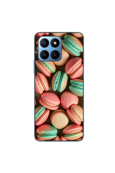 OEM Θήκη συμβατή με Honor X8 5G Σιλικόνης TPU με σχέδιο Νόστιμα Μακαρόν