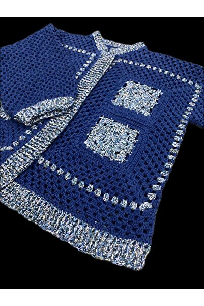ELİSİFATO Hand Knitted Children's Jacket 523501