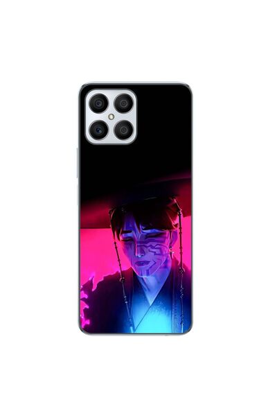 OEM Husa compatibila cu Honor X8 4G Silicon Gel Tpu Model KPop Demon Hunters ...