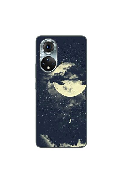 OEM Husa compatibila cu Honor 50 Silicon Gel Tpu Model Moon Climbing
