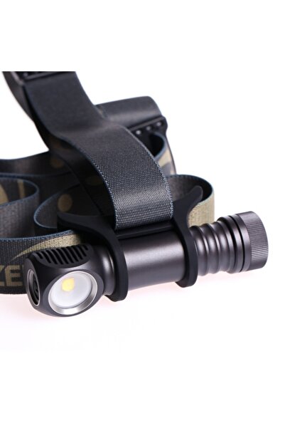 Zebralight Φακός κεφαλής H604d, ευρεία φωτισμός, 5000K ουδέτερο φως με υψηλή ...