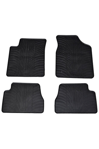 Gledring Set covorase auto din cauciuc Kia Picanto 2004-2010, Negru, Gledring...