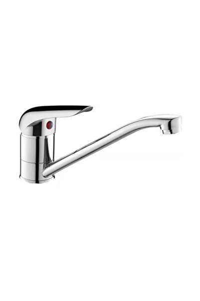 GIDA-CRIS Baterie sanitara bucatarie cromata cu pipa lunga GC067, cu cartus c...