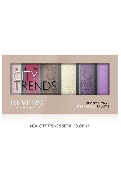 Revers cosmetics Paletă de farduri de pleoape Revers City Trends pentru femei...