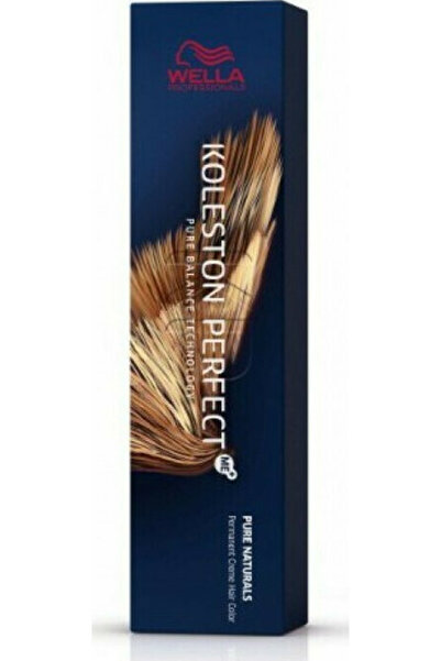 Wella KOLESTON PERFECT PURE NATURALS 66/0 ΞΑΝΘΟ ΣΚΟΥΡΟ ΕΝΤΟΝΟ 60ML