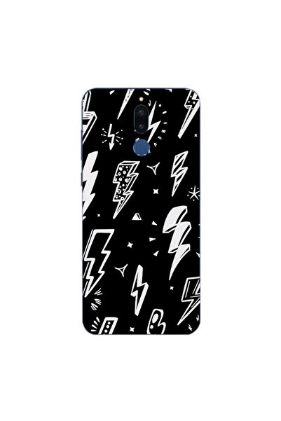 OEM Case compatible with Huawei Mate 10 Lite Silicon Gel Tpu Lightnings Pattern