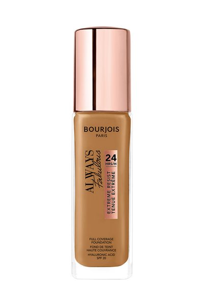 Bourjois ALWAYS FABULOUS EXTREME RESIST 24HRS SPF20 FOUNDATION 520 CARAMEL 30ML