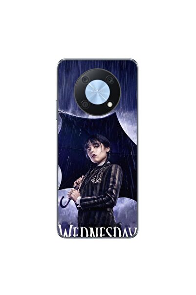 OEM Husa compatibila cu Huawei Nova Y90 Silicon Gel Tpu Model Wednesday Umbrella