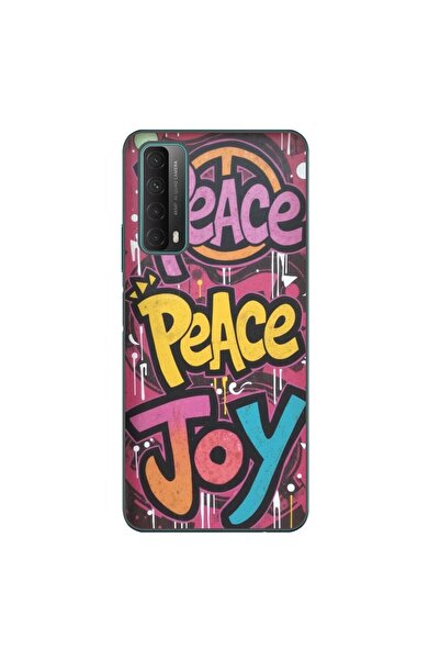 OEM Husa compatibila cu Huawei P Smart 2021 Silicon Gel Tpu Model Peace and J...