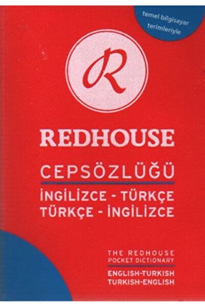 Genel Markalar Redhouse Cep Sözlüğü İngilizce Türkçe Türkçe İngilizce (RS-004)