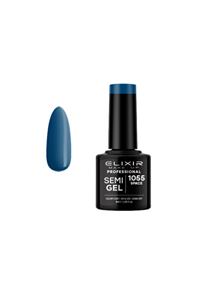 Elixir SEMI GEL (ΗΜΙΜΟΝΙΜΟ ΒΕΡΝΙΚΙ) - 1055 (SPACE) 8ML