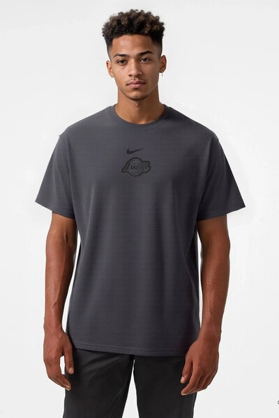 Nike Tricou bărbătesc Los Angeles Lakers Premium Essentials, croială lejeră, ...