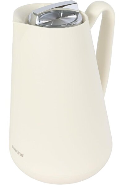 HOMEVEO Thermos for tea and coffee from Home View, with a silver lid, 1 liter...