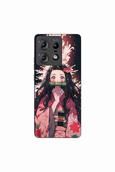 OEM Husa compatibila cu Motorola Edge 50 Pro Silicon Gel Tpu Model Demon Slay...