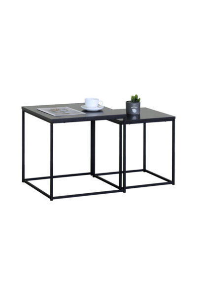 Target Home Pigasus-4050 Σετ Τραπεζιών Ζιγκόν (2 τεμάχια) - Επιφάνεια απομίμη...