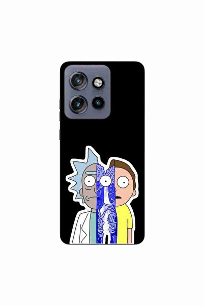 OEM Husa compatibila cu Motorola Edge 50 Neo Silicon Gel Tpu Model Rick And M...