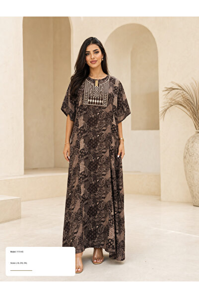 TUFAHA Cashmere Shirt with Embroidered Sleeves