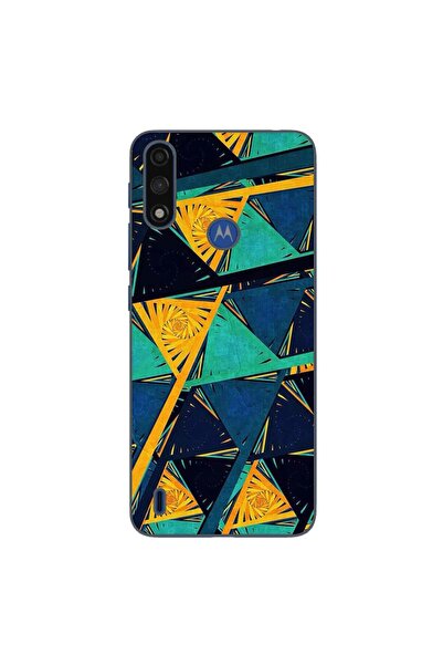 OEM Husa compatibila cu Motorola Moto E7 Power Silicon Gel Tpu Model Abstract...