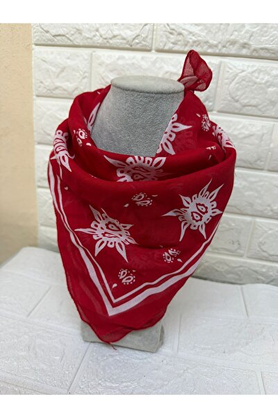 sema aksesuar Star Flower Ethnic Patterned Scarf Bandana - Gift