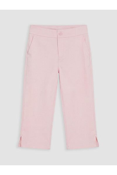 LC Waikiki Lcw Kids Pink Slim Fit Girls' Capri