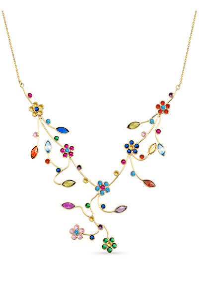 ORENA JEWELRY Garden Of Life 14 Ayar Altın Kadın Kolye