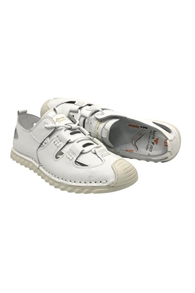 Luis Figo 100% piele ortopedic Sandale confortabile de vară pentru bărbați sa...