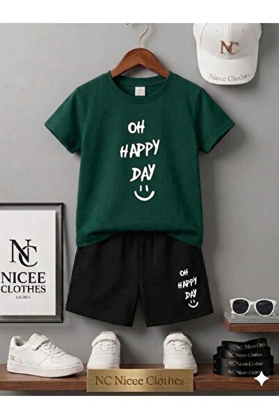 NC Nicee Clothes ΚΑΛΟΚΑΙΡΙΝΟ ΠΑΙΔΙΚΟ ΜΠΛΟΥΖΑΚΙ ΚΑΙ ΣΟΡΤΣ UNISEX (ΕΚΤΥΠΩΣΗ OH ...