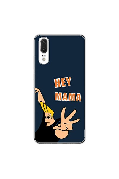 OEM Husa compatibila cu Huawei P20 Silicon Gel Tpu Model Mesaj Hey Mama