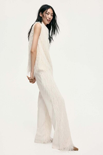 H&M Fringed trousers